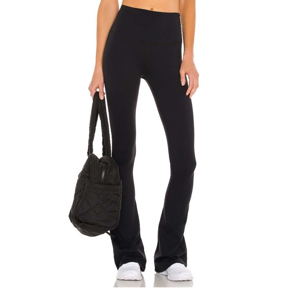 Splits59 Raquel High Waist Flare Legging in Black